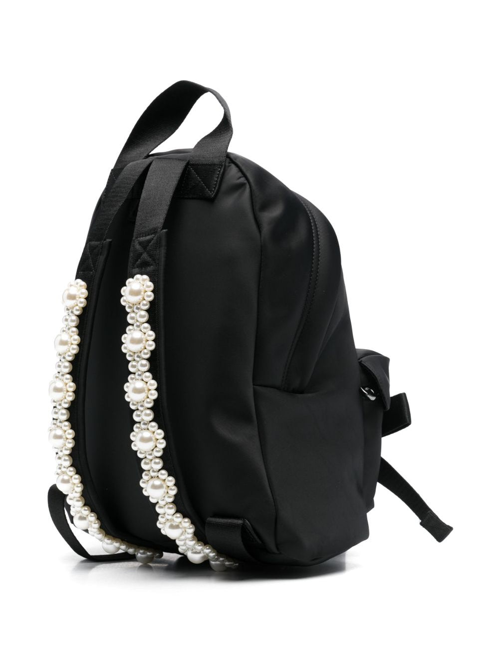 Zaino decorato con perle in nero Simone rocha - donna 