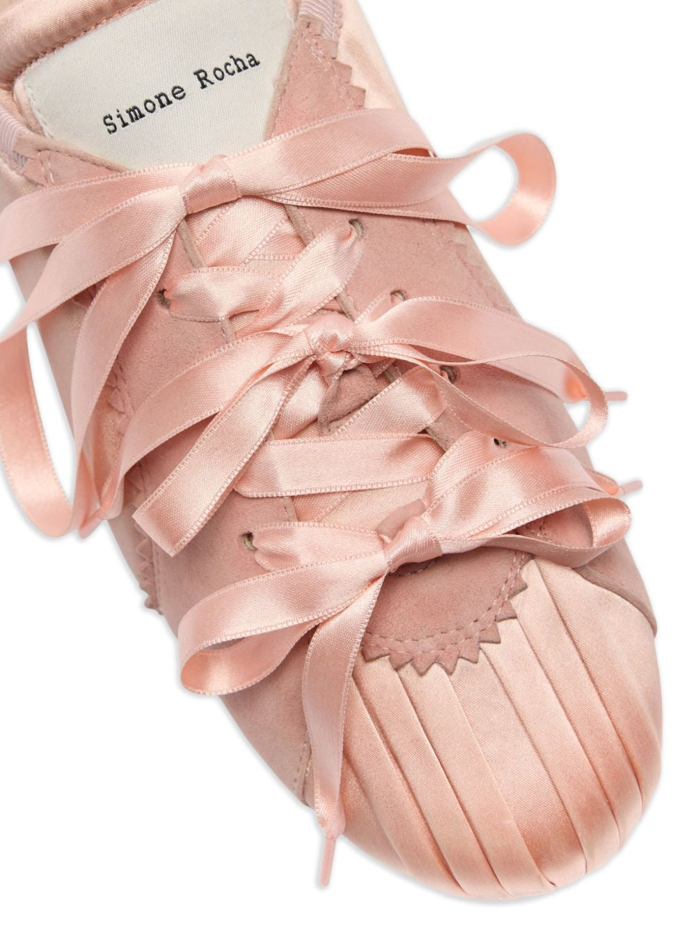 Sneakers stile ballerine grip in rosa Simone rocha - donna 