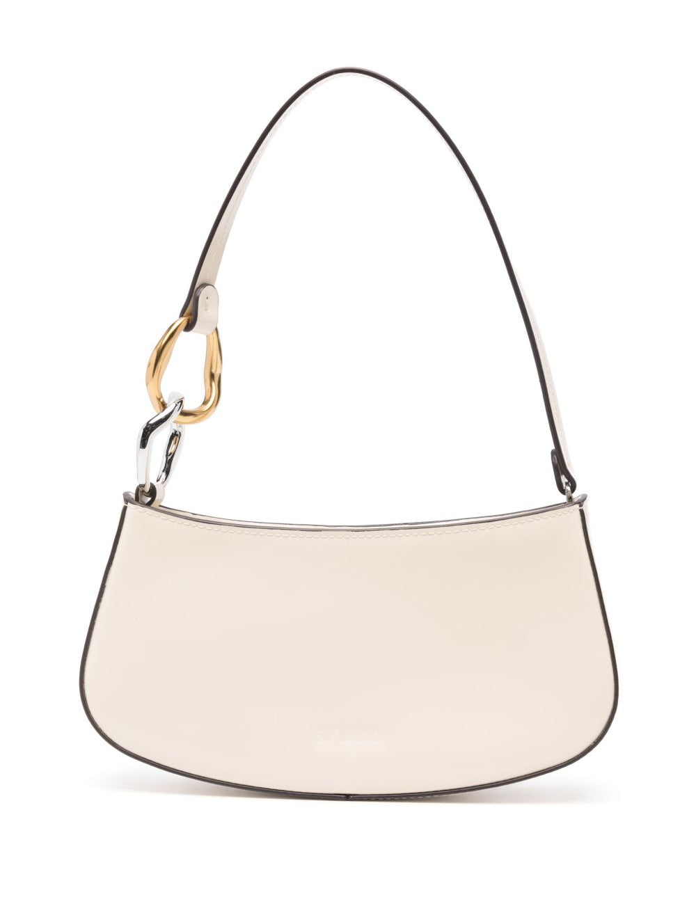Borsa a spalla ollie in beige - STAUD donna 