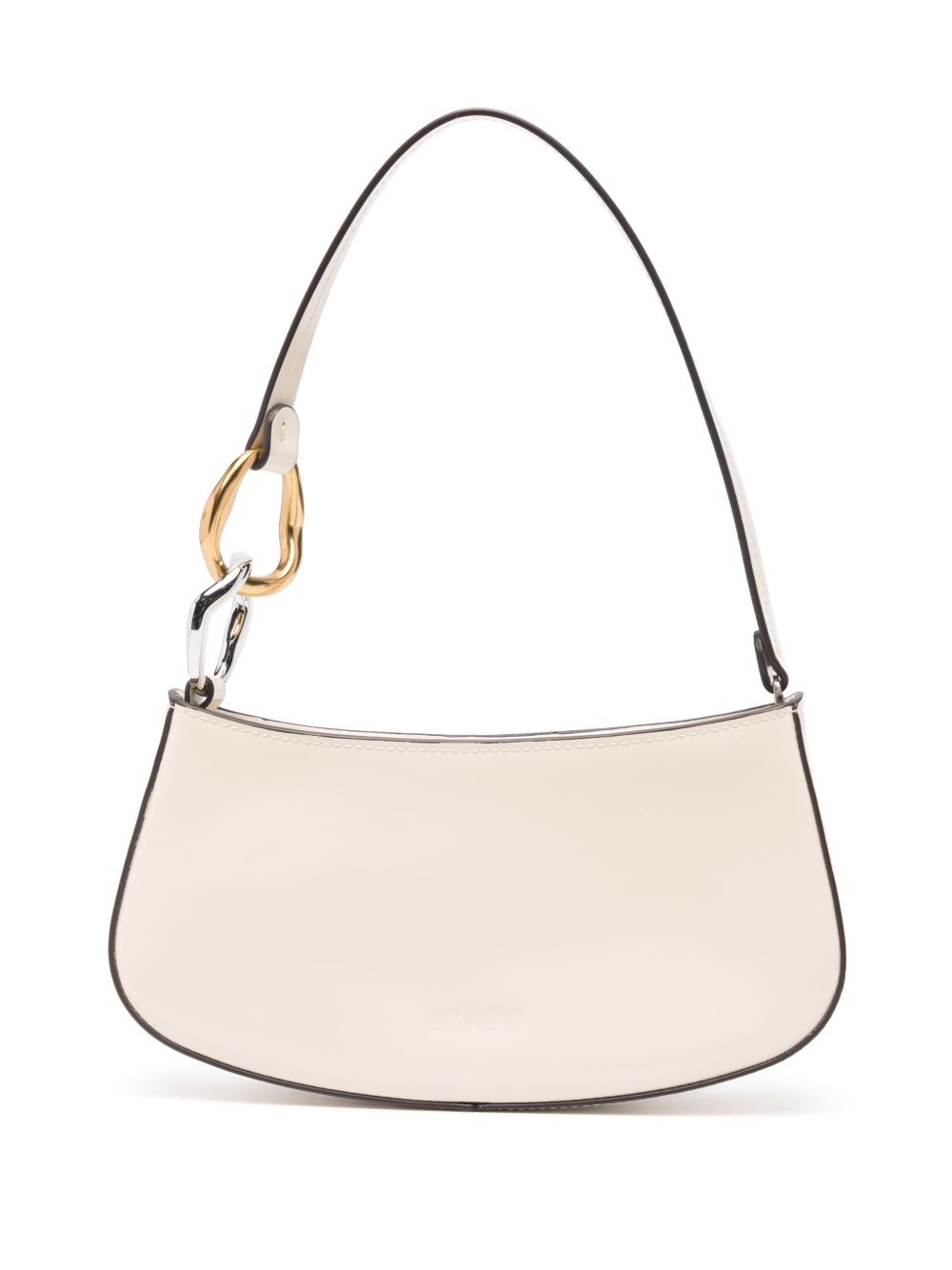 Borsa a spalla ollie in beige - STAUD donna 