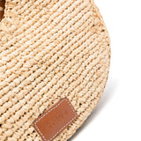 Borsa moon in rafia in beige STAUD - donna 