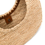 Borsa moon in rafia in beige STAUD - donna 