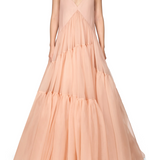 Abito poppy in seta in rosa Temily - donna 