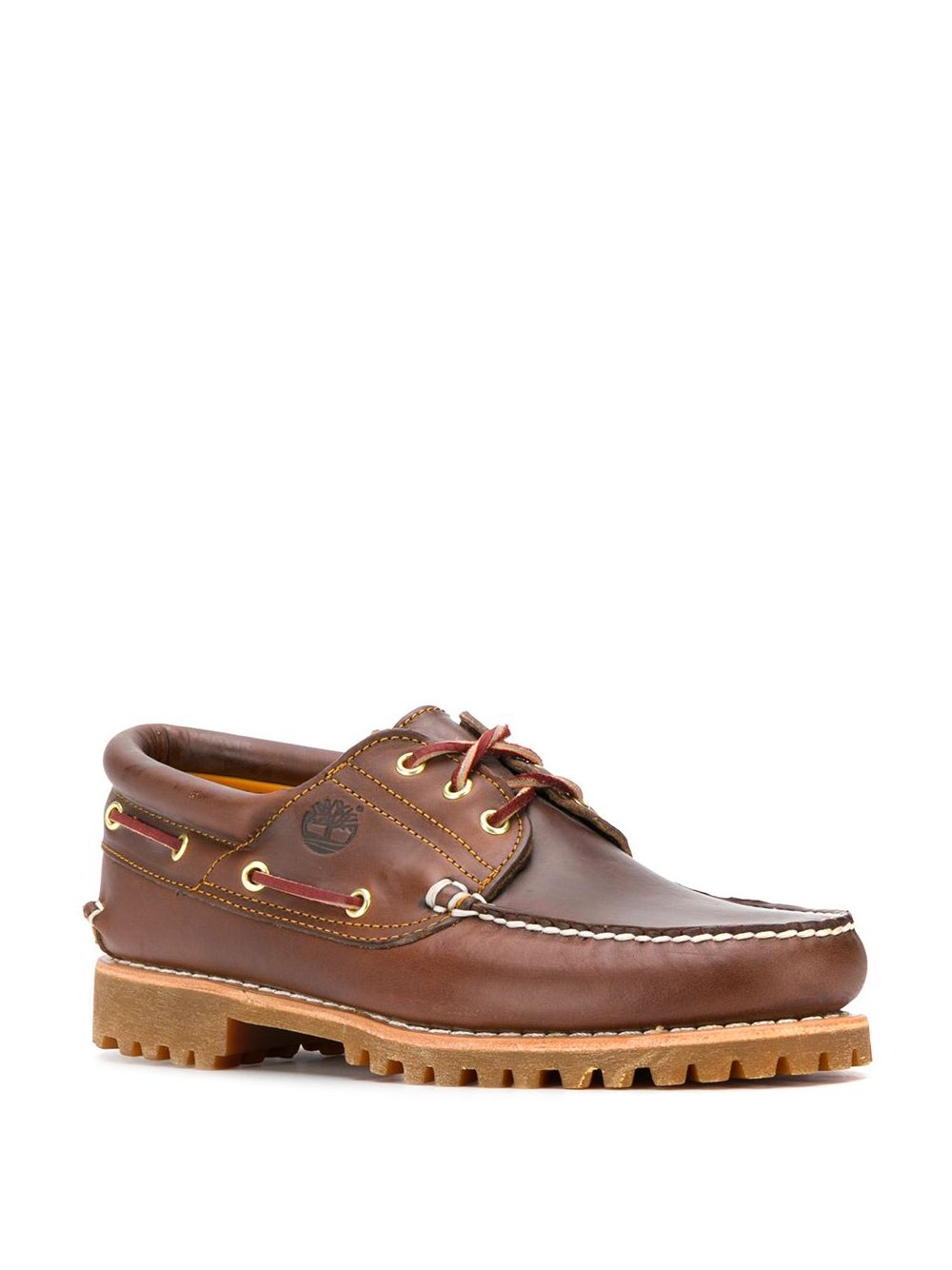 Mocassini Authentic Boat in marrone 
