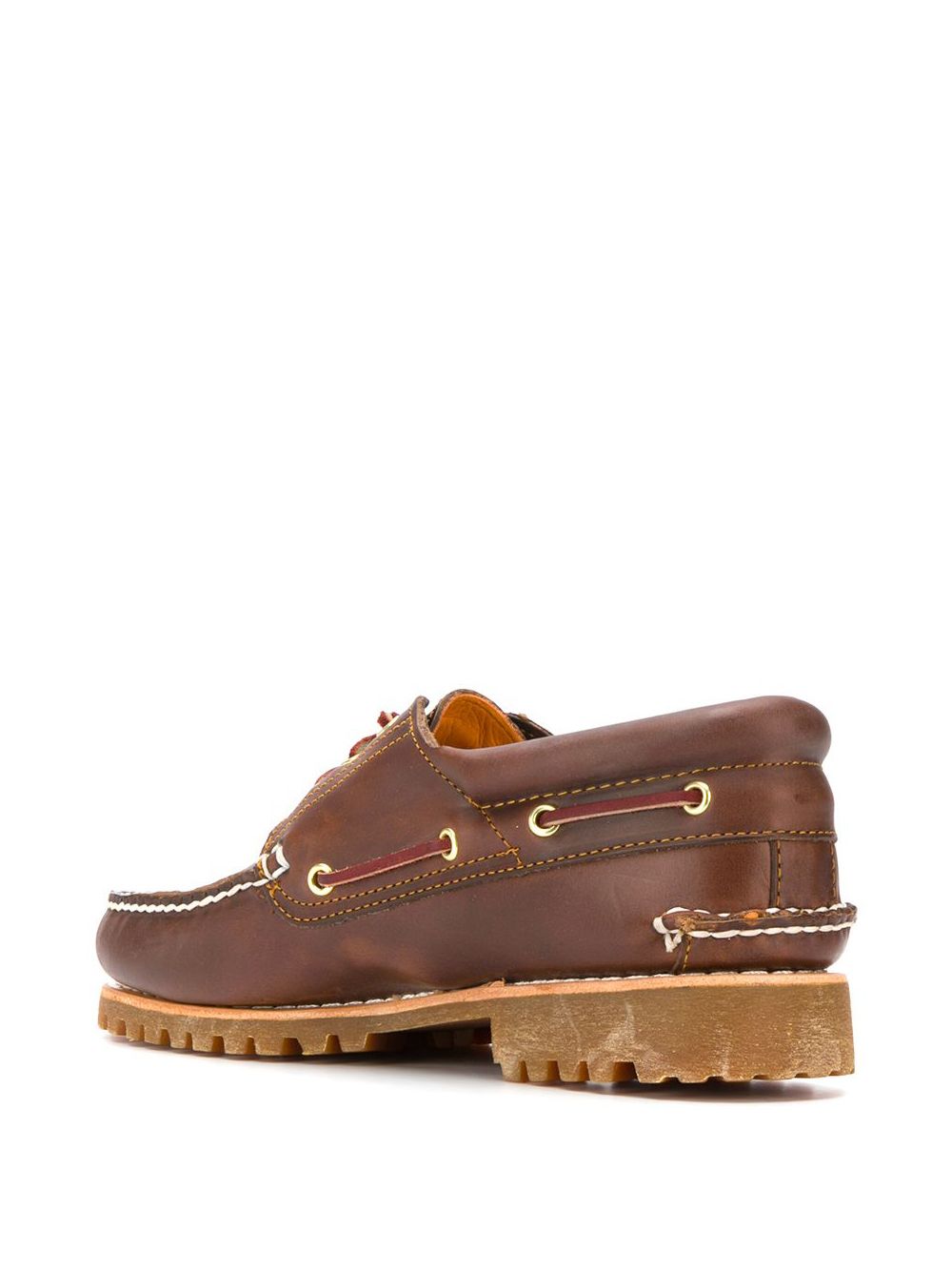 Mocassini Authentic Boat in marrone 