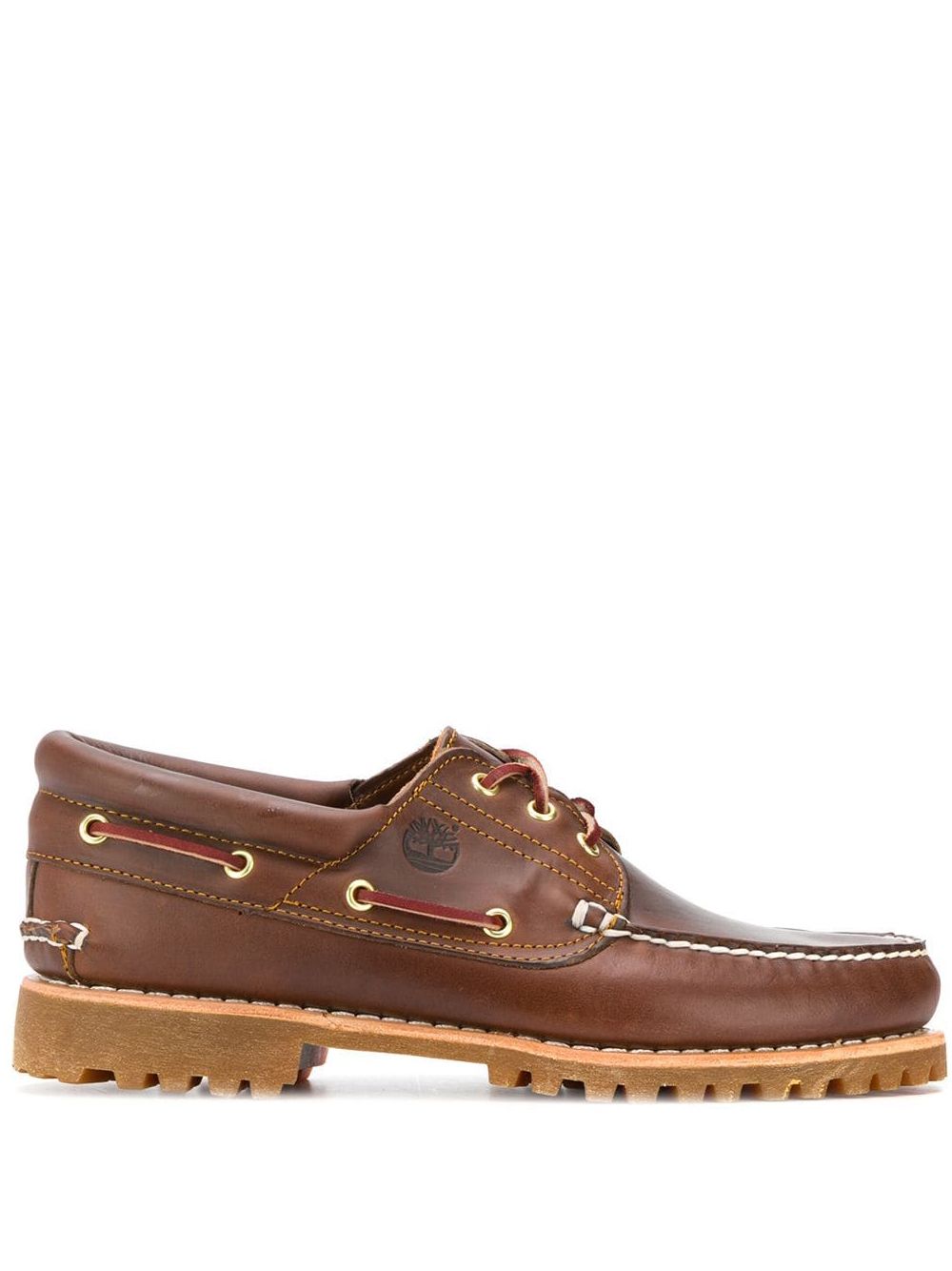 Mocassini Authentic Boat in marrone 