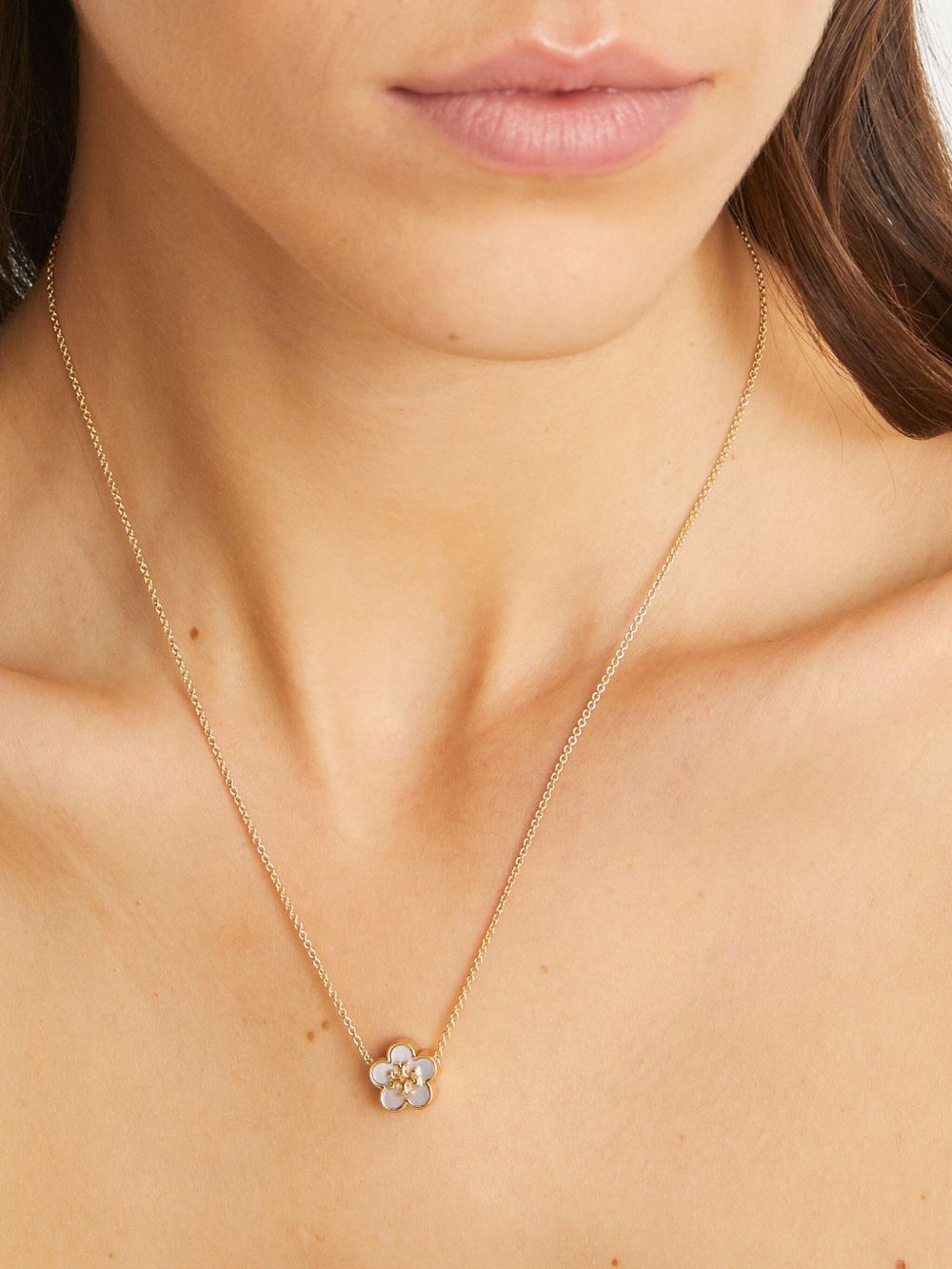 Collana Kira con fiore Tory Burch - donna 
