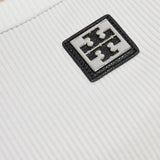 Canotta con applicazione in bianco Tory burch - donna 