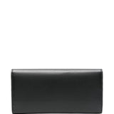 Portafoglio T-lock in pelle in nero Toteme - donna 