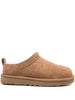 Women's Ugg brown classic micro suede mules