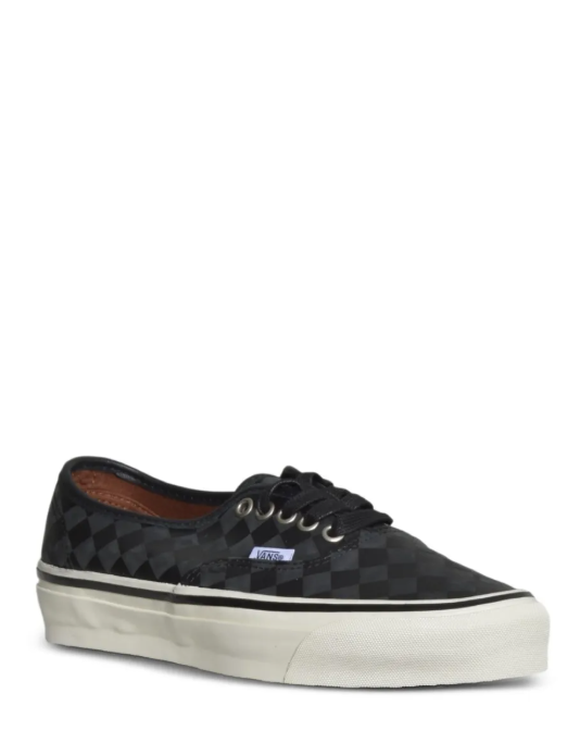 Sneakers authentic 44 diamond check in nero Vans - unisex 