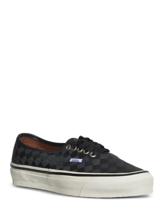 Sneakers authentic 44 diamond check in nero Vans - unisex 