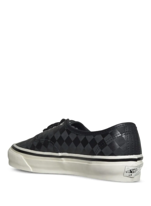 Sneakers authentic 44 diamond check in nero Vans - unisex 