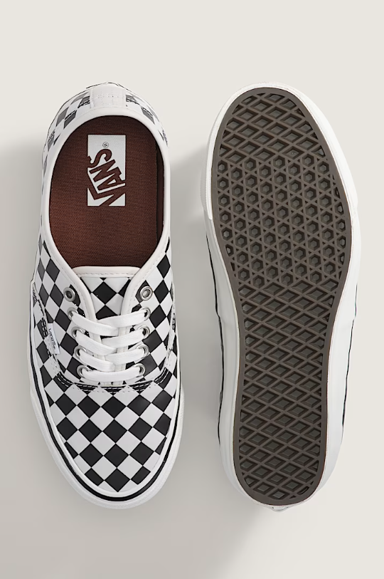 Sneakers authentic 44 diamond check in bianco Vans - unisex 