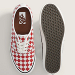 Sneakers authentic 44 diamond check in bianco e rosso Vans - unisex 