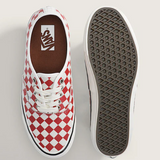 Sneakers authentic 44 diamond check in bianco e rosso Vans - unisex 