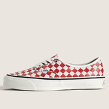 Sneakers authentic 44 diamond check in bianco e rosso Vans - unisex 