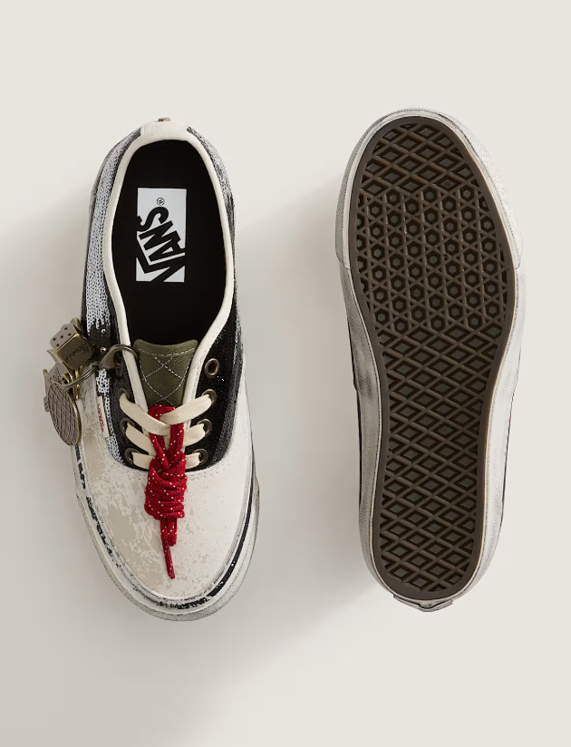 Sneakers lx authentic 44 denim in bianco Vans - unisex 