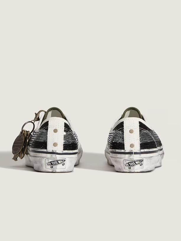 Sneakers lx authentic 44 denim in bianco Vans - unisex 