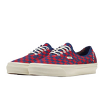 Sneakers LX Authentic 44 EK Punk Check in rosso e blu Vans - unisex 