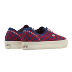 Sneakers LX Authentic 44 EK Punk Check in rosso e blu Vans - unisex 