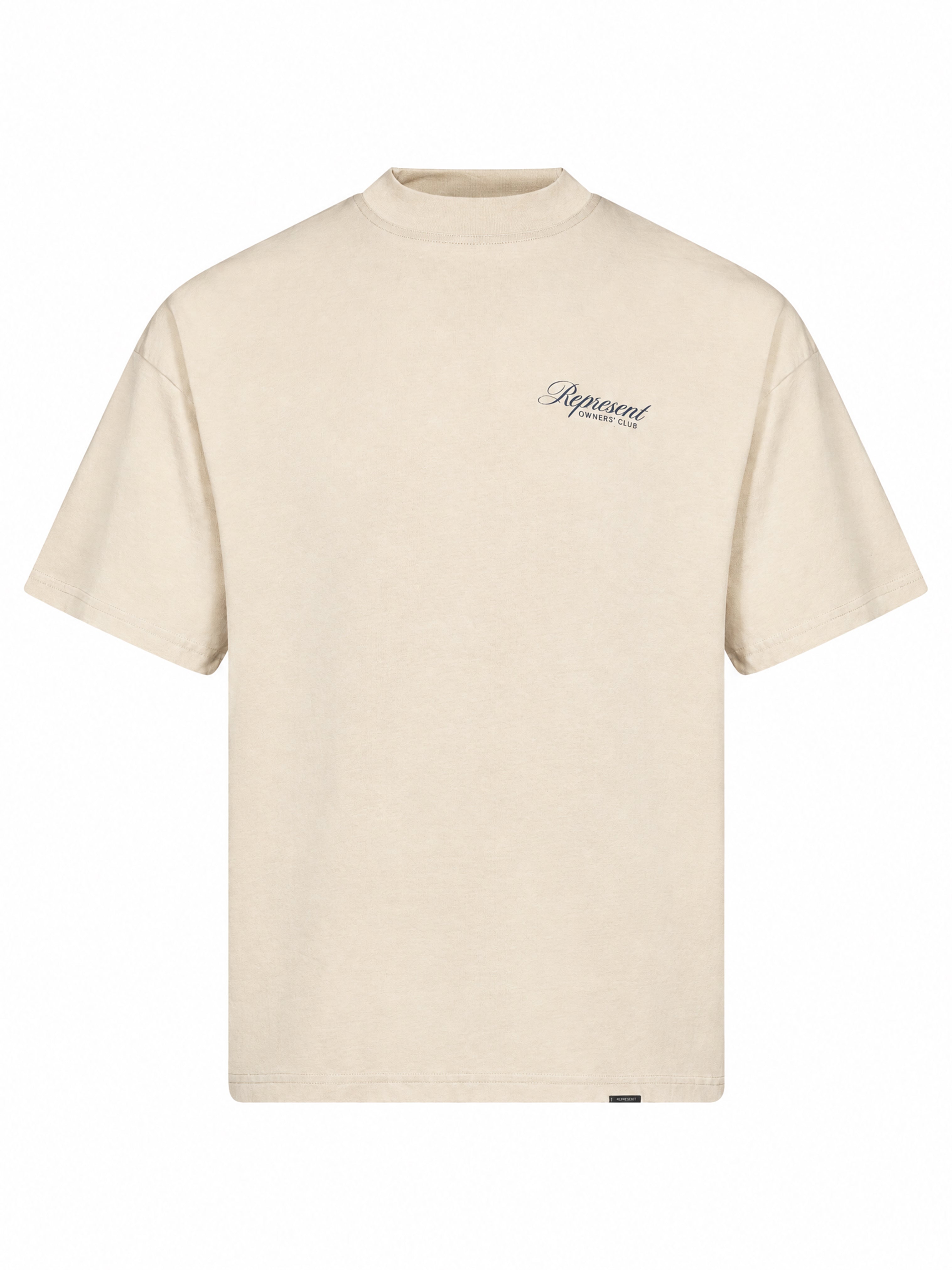 T-shirt Owners Club Script in avorio 