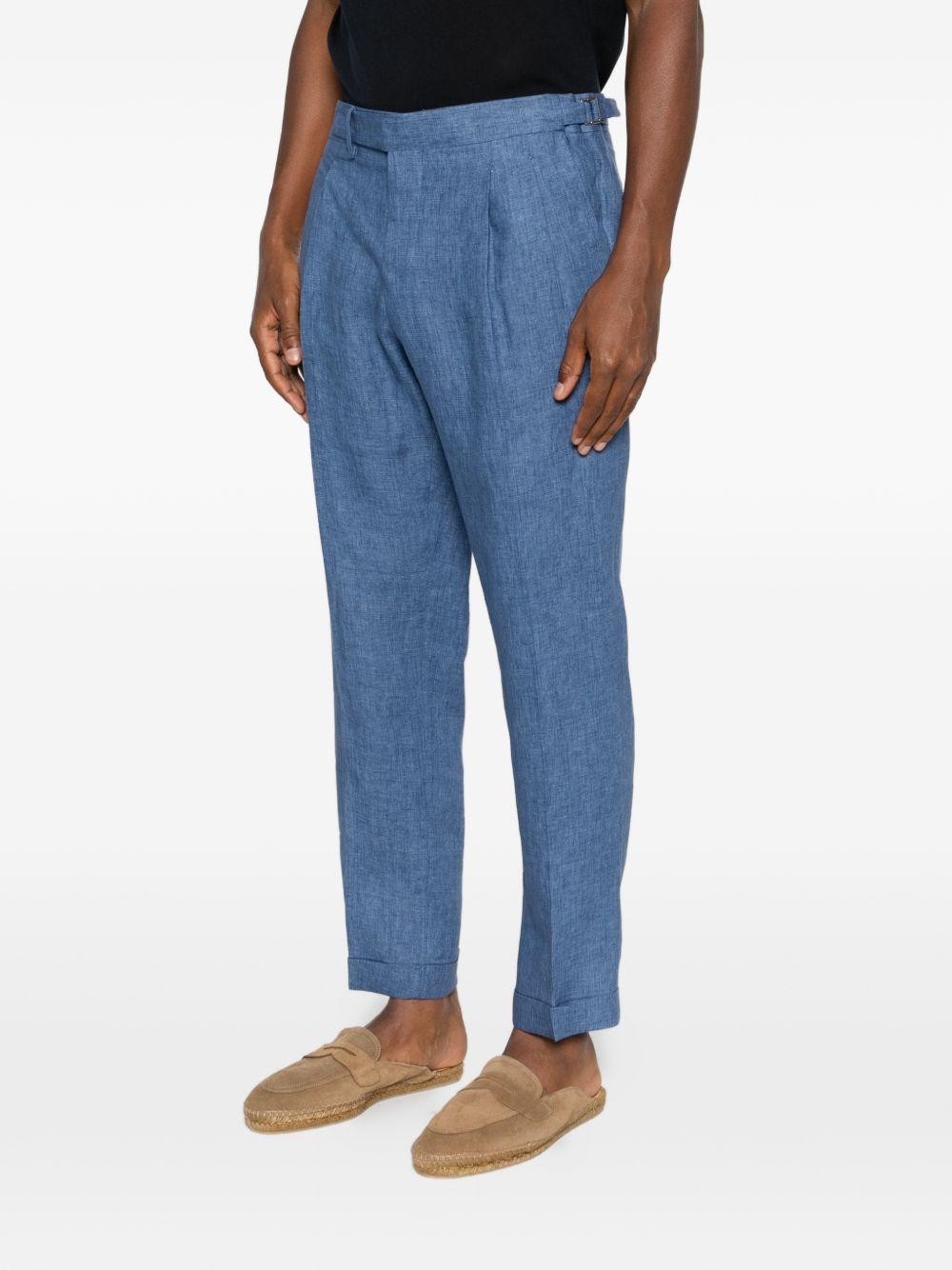 Pantaloni con pieghe in blu Briglia 1949 - uomo 