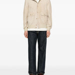 Giacca con tasche applicate in beige Salvatore santoro - uomo 