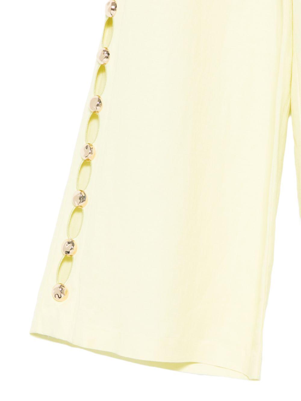 Pantaloni Cayman in verde lime 