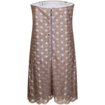Abito mini con spalline sottili in oro ROTATE - donna 
