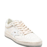 Sneakers Ball Star in bianco e argento 