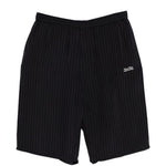 Shorts con fantasia gessata in nero Undercover - uomo 