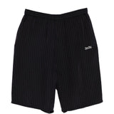 Shorts con fantasia gessata in nero Undercover - uomo 