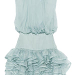 Miniabito con ruches in blu Viktor&rolf - donna 