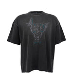 T-shirt con stampa grafica in nero Represent - uomo 