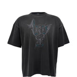 T-shirt con stampa grafica in nero Represent - uomo 