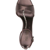 Sandali con cristalli lidia in marrone Paris texas- donna 