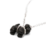 Collana con ciondolo a forma di cane in marrone Yvmin - donna 