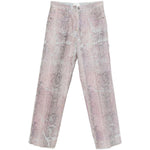 Jeans con stampa in blu e rosa Haikure - donna 