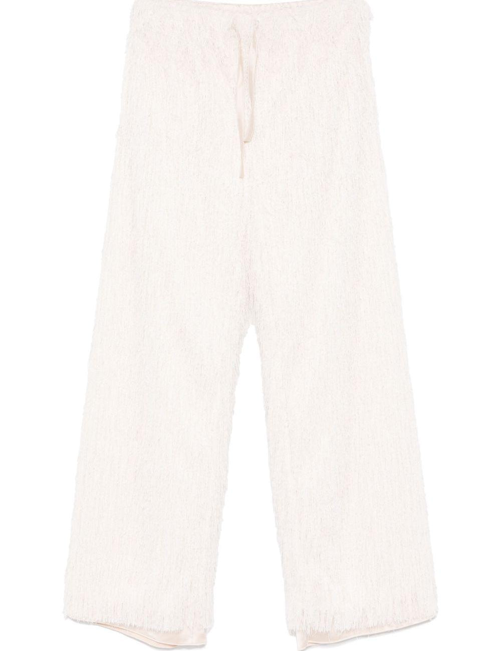 Pantaloni Aria in bianco Darkpark - donna 