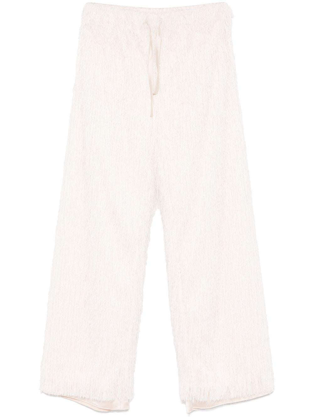 Pantaloni Aria in bianco Darkpark - donna 