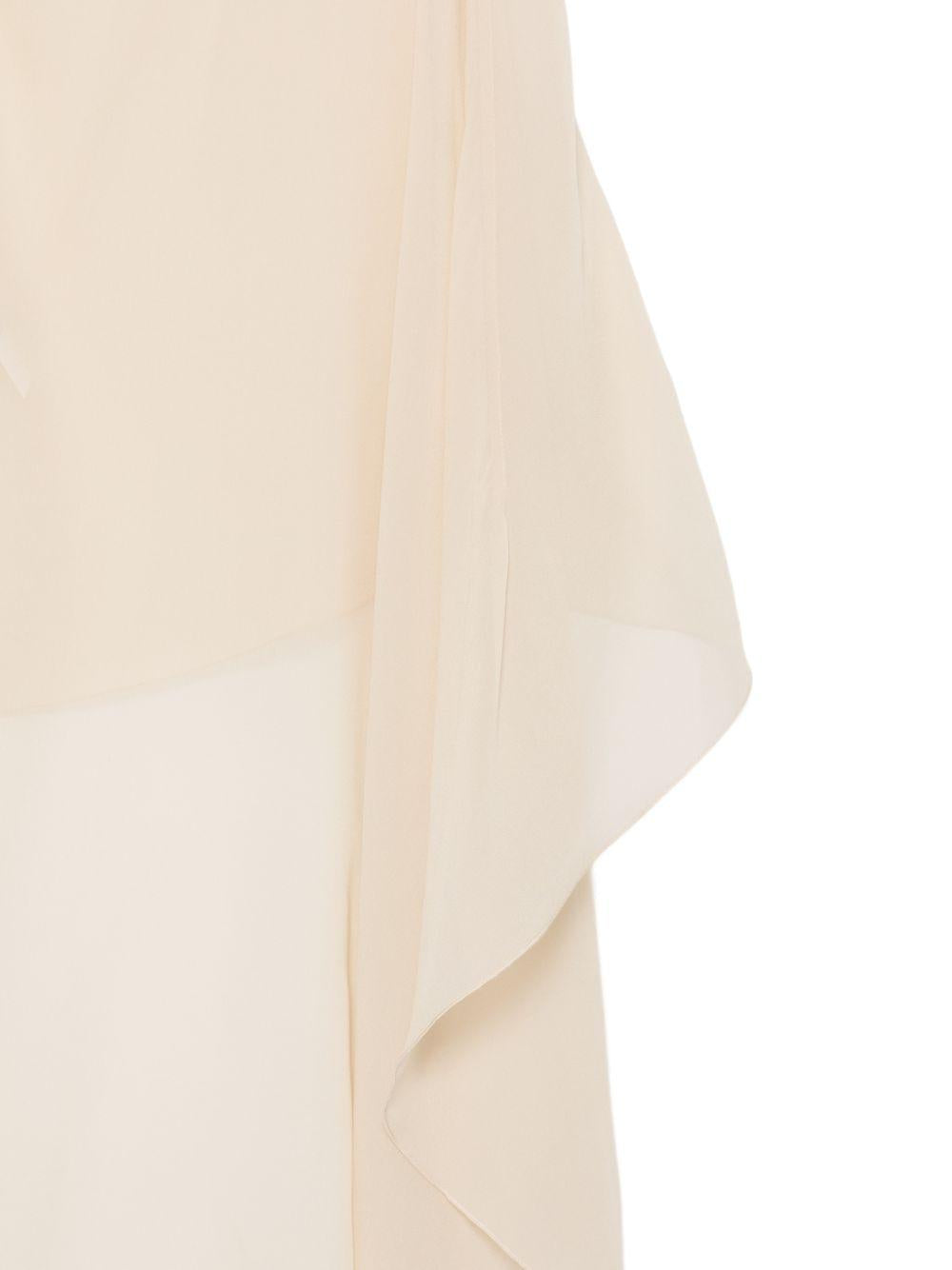 Top asimmetrico in avorio Antonelli - donna 