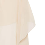 Top asimmetrico in avorio Antonelli - donna 