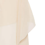 Top asimmetrico in avorio Antonelli - donna 