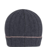 Cappello con logo  in blu Brunello cucinelli - uomo 