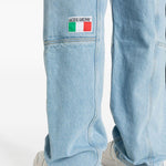 Jeans dritti Ultrapocket in blu - uomo 