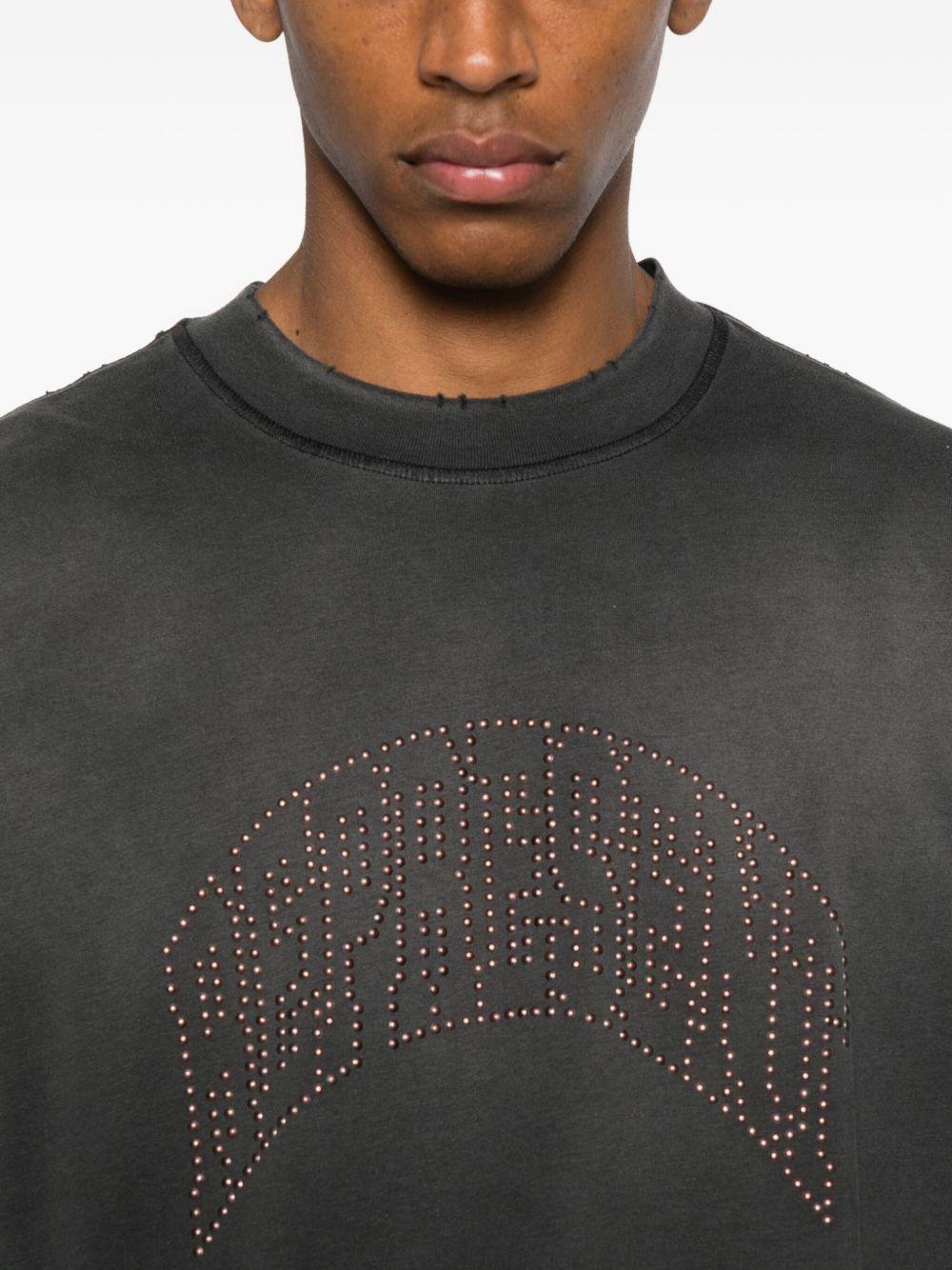 T-shirt con logo in nero Represent - uomo 