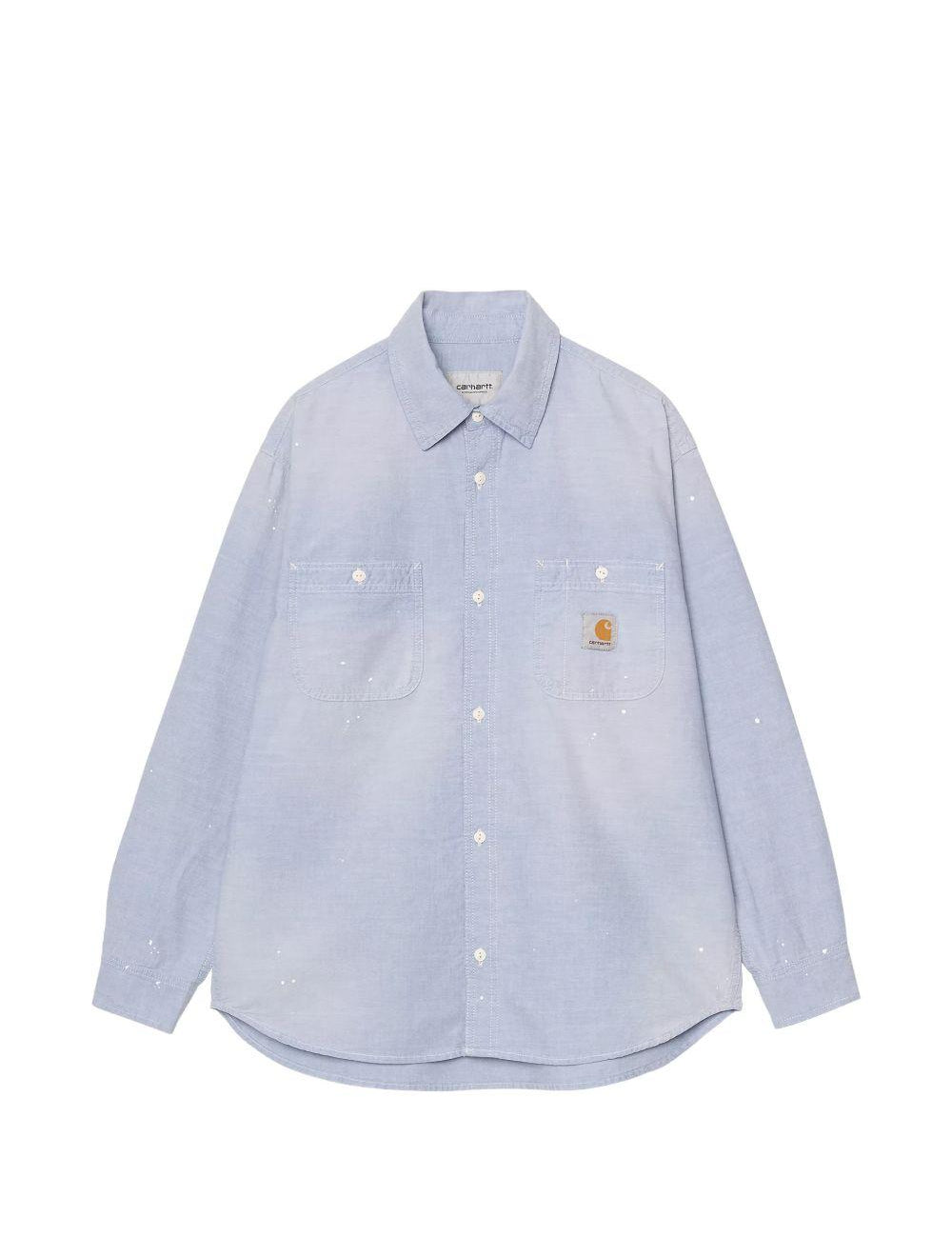 Camicia Winston Chambray in azzurro 