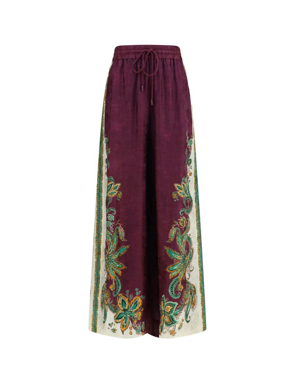Pantaloni con stampa paisley Ruthie multicolore Alemais - donna 