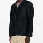 Blazer con applicazione in blu Ymc - uomo 